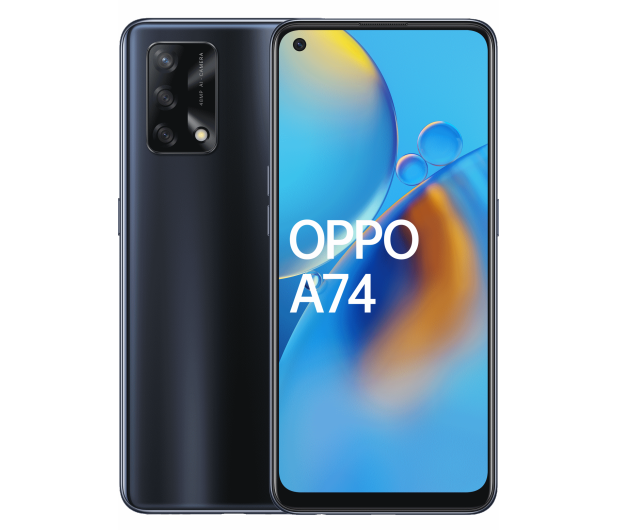 OPPO A74  4/128GB Prism Black - 654710 - zdjęcie